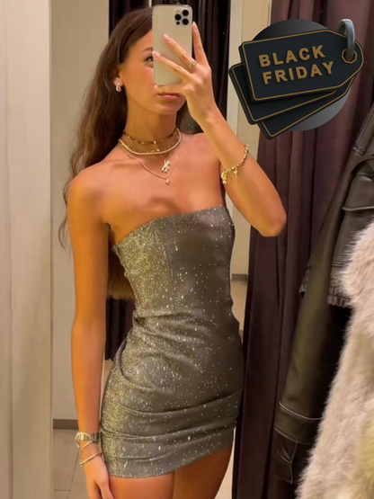 Glitter Christmas dress